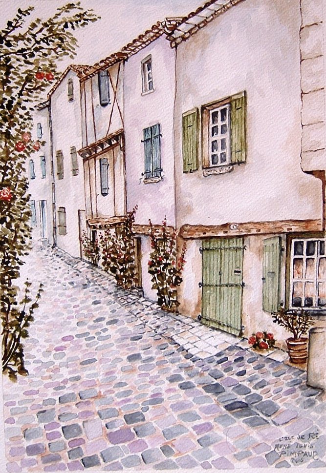 Ruelle de l'ile de Ré