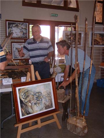 Expo peintures inspirées de l'art pariétal